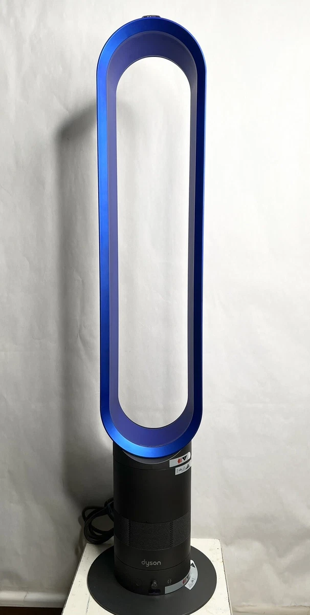 Dyson Air Multiplier AM02 Tower Fan with Remote with Space Gray and Blue