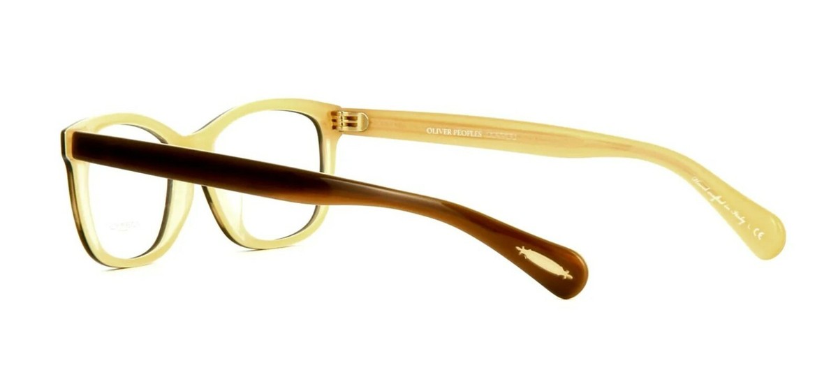 Oliver Peoples Follies OV5194 Brown Tortoise Cream Eyeglasses 51mm OV5194 FOLLIES Eyeglasses - Oliver Peoples Authorized  main image 2