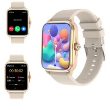Smart Watch 1.93" HD Screen Fitness Tracker Heart Rate Blood Oxygen