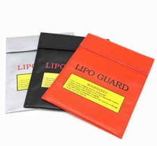 Lipo Battery Charging Safe Bag Guard Charge Fireproof Safety Storage Bag M/L