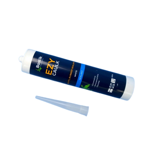 EZYCAULK CAULKING COMPOUND 500GM TUBE WHITE BUTYL RUBBER SEALANT