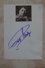 Percy Sledge Autogramm signed 10x15 cm Karteikarte mit Magazinbild