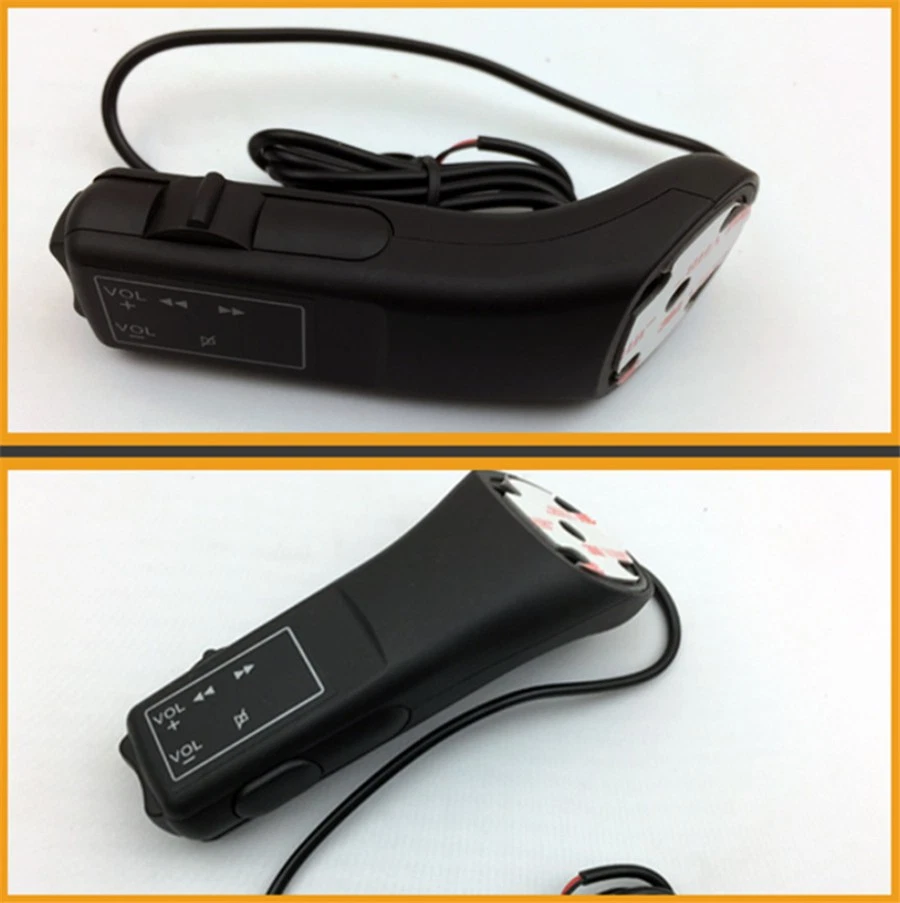 Controlador de botão de volante de carro universal para carro Bluetooth estéreo DVD GPS - Imagem 3 de 4