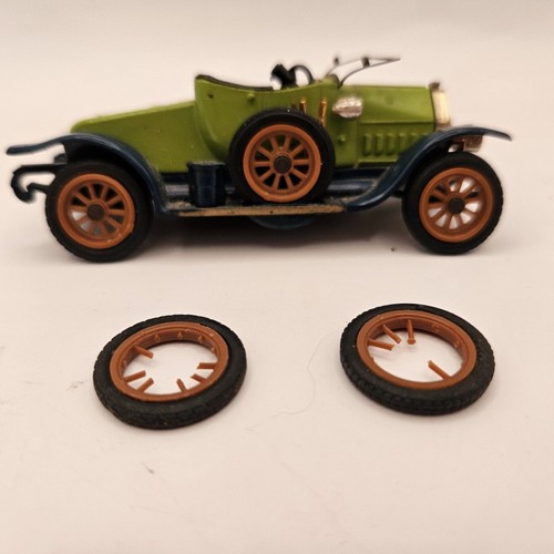 Rio #12 1914 Spyder Fiat Zero grün Die Cast Auto Metall 1:43 - Bild 1 von 8