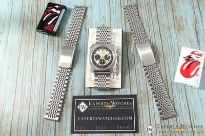 Beads of Rice Watch Bracelet   Flat or Curved- Brushed or Polished - For Omega