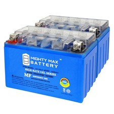 Mighty Max YTX9-BS GEL - 12V 8AH GEL 135CCA Motorcycle Battery - Pack of 2