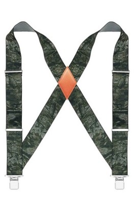 2 Clips Adult Side Clip Suspenders Braces Back Straps Casual Workwear Elastic