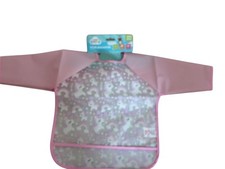 Image of Tiny Steps Unicorn PEVA Long Sleeved Bib New Unicorn Bib