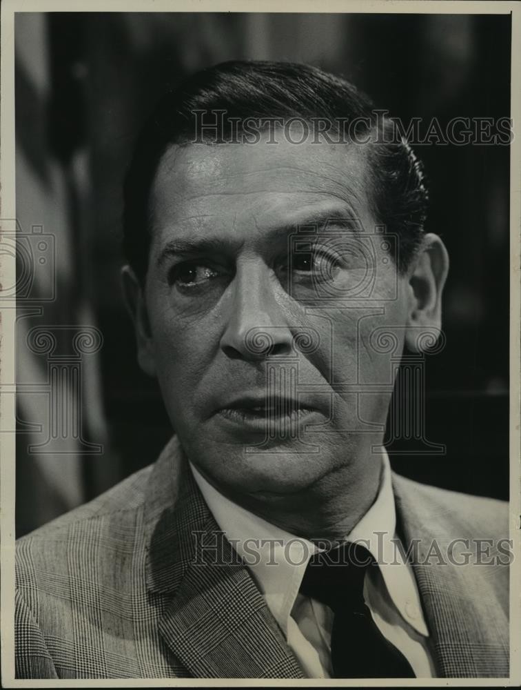 1964 Press Photo Milton Berle plays serious dramatic role as a big-time comedian