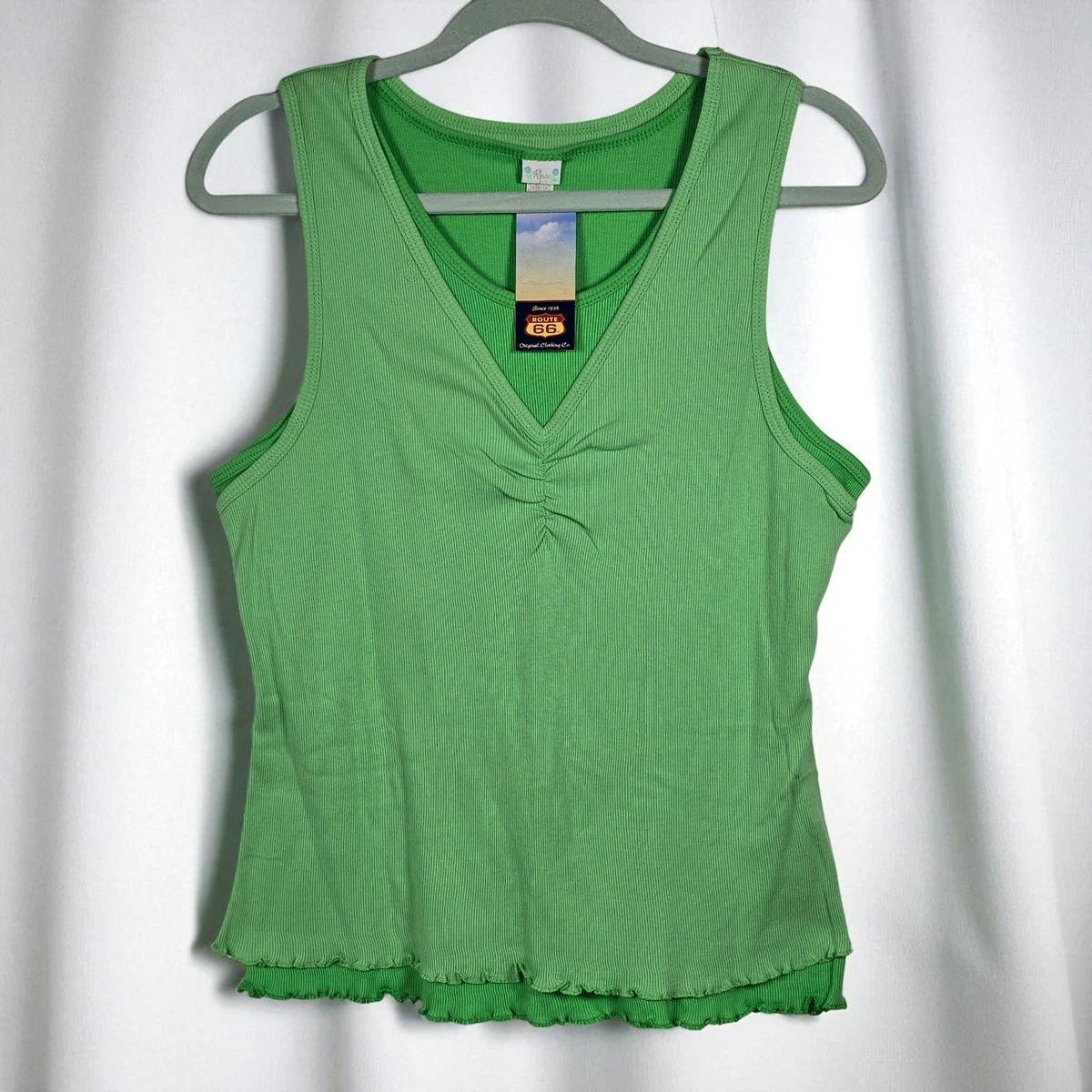 Maurices Gray Tank Top Size 1X (Plus) - 21% off