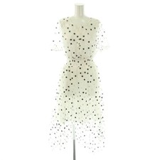 Stella McCartney Dress Women’s Short Sleeve White Black Size 40 AB Condition