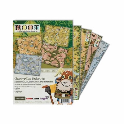 Magpie Games Clearing Map Pack #1 Erweiterung Rollenspiel Fantasy Grün