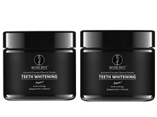 Organic Activated Coconut Charcoal Powder Natural Teeth Gentle Whitening 2 Pack