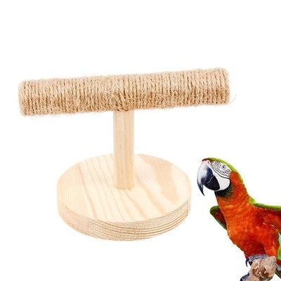 Vogelsitzstangen Für Käfig Papageien -Barschspielzeug Papageistand