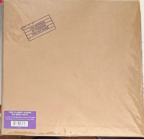 LED ZEPPELIN - IN THROUGH THE OUT DOOR (SEALED EU VINYL ALBUM - 81227-96574)