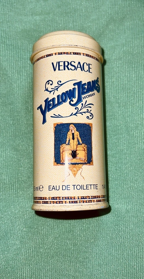 VERSACE JEANS AMARILLO 2,5 fl oz/7,5 ml EAU DE TOILETTE SPRAY ALCOHOL EVAPORADO Foto 2 de 4