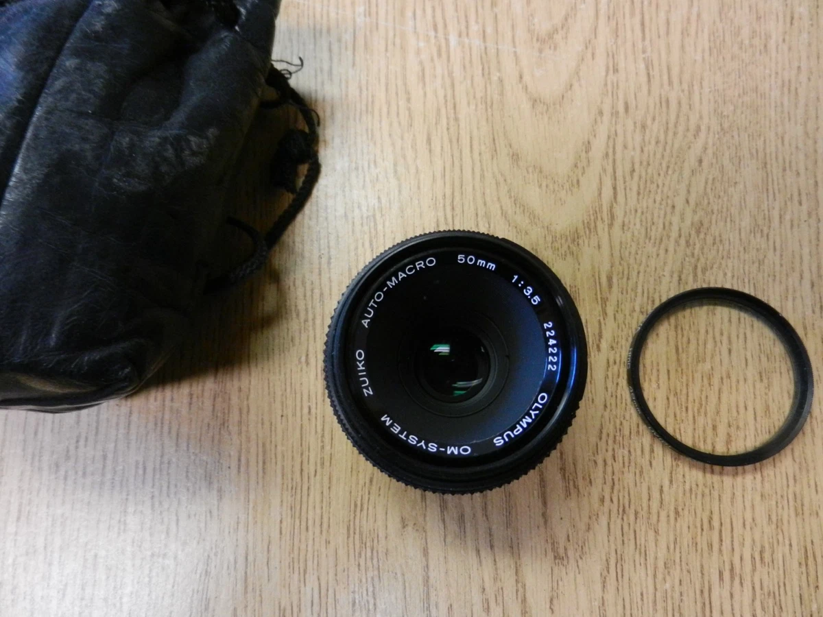 Olympus OM system 50mm Focal f/3.5 Camera Lenses for sale | eBay