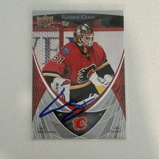 2007-08 Upper Deck Rookie Class #31 Curtis McElhinney Auto Autograph Signed