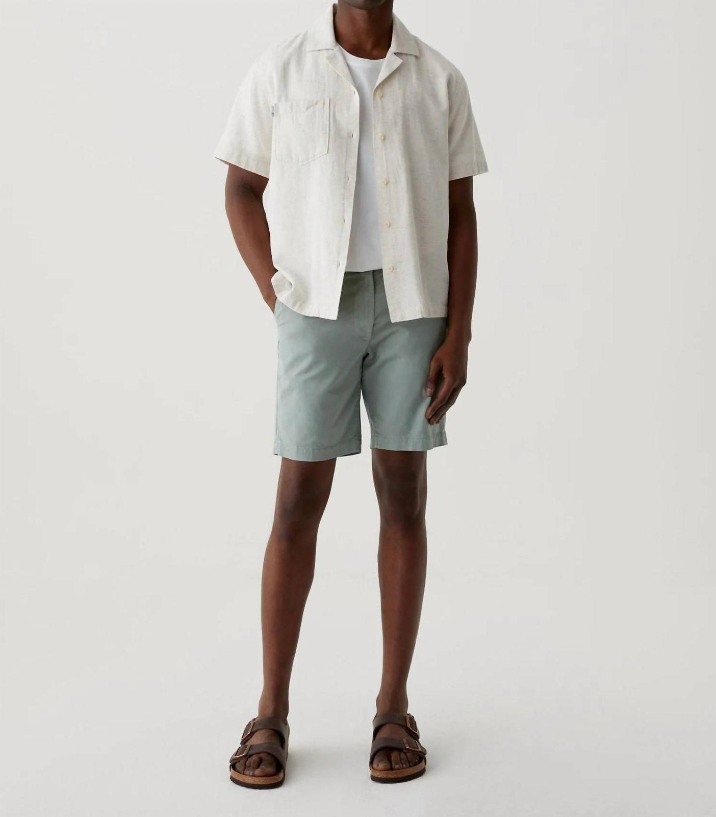 Ag Jeans Men's Wanderer Short Sulfur Matcha Latte