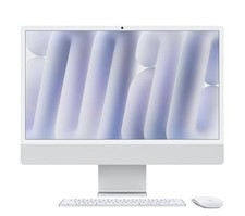 Apple iMac M4 24-inch 10-core CPU 10-core GPU 24GB Ram 512GB SSD Silver NEW Mac