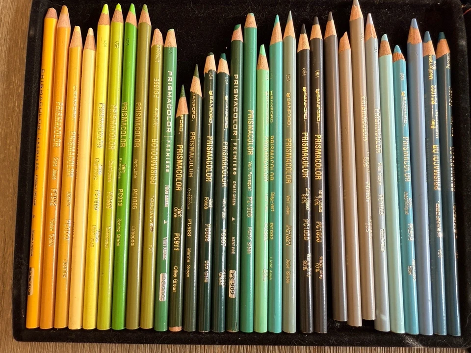 PRISMACOLOR 100+ Colored Pencils | Mix of Sanford, Some Newer | Art Box - Image 3 of 4