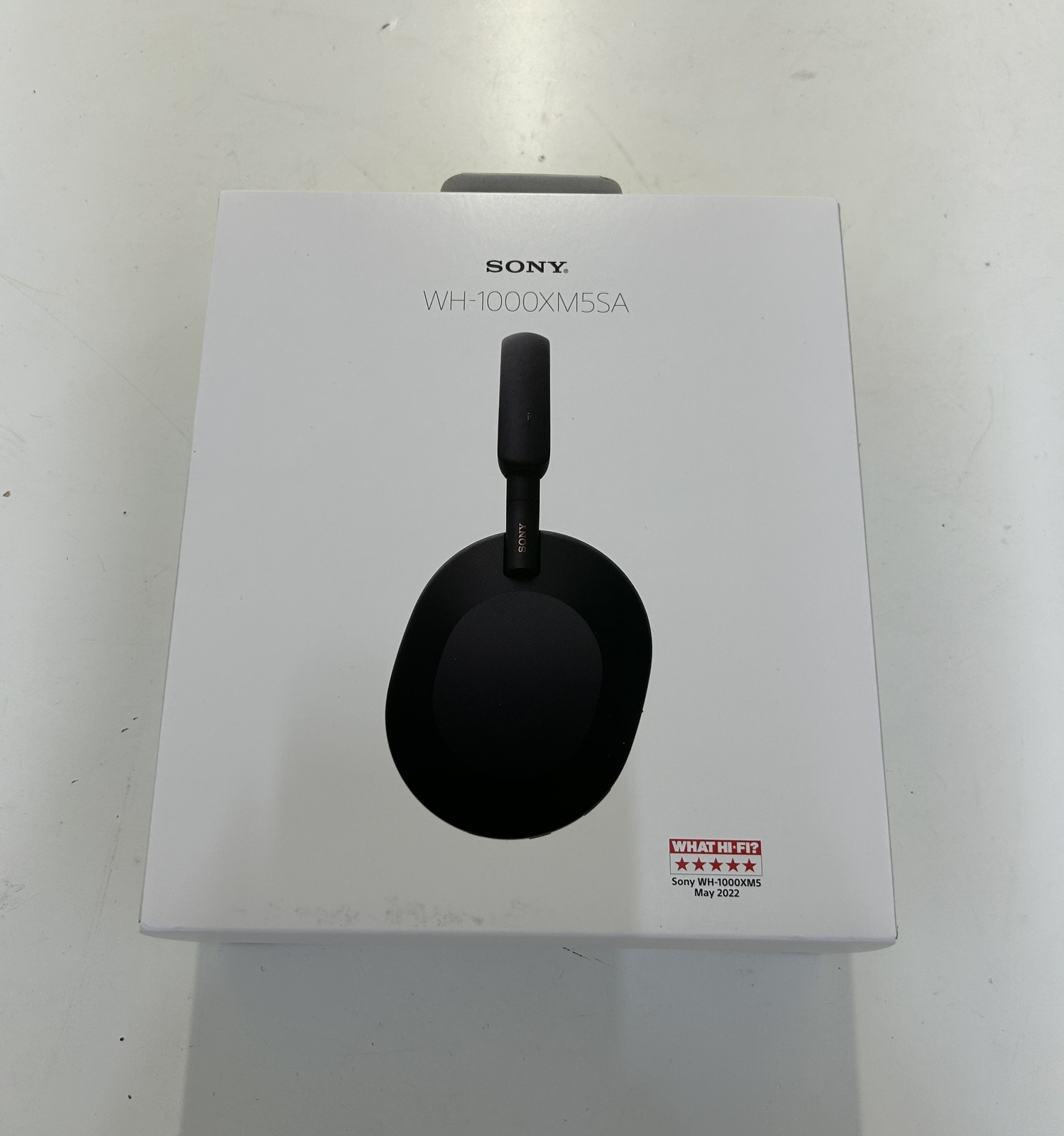 Sony WH-1000XM5SA Wireless Headphones Noise Cancelling Black Over Ear