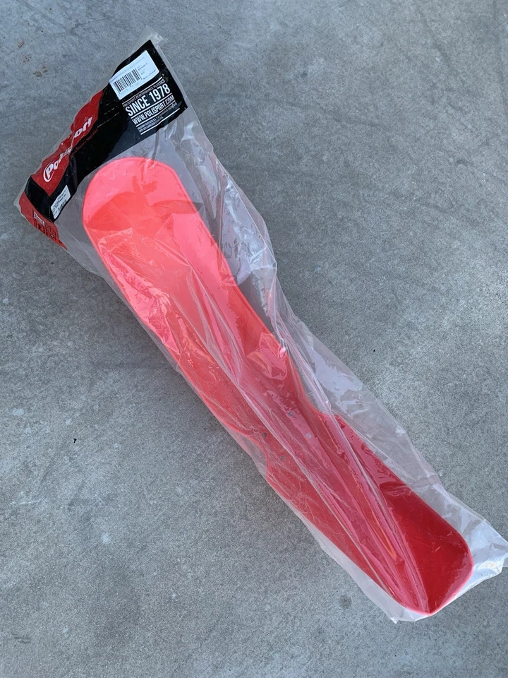 Guardabarros delantero Polisport Honda CR125/250 (00-03) OEM rojo | 8550000013 - rayado Foto 3 de 4