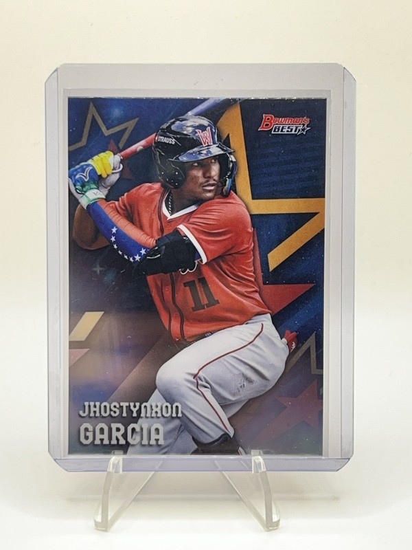 Jhostynxon Garcia 2025 Bowman's Best All-Star Futures Game #FG-15 Boston Red Sox