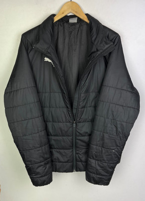 Puma Padded Winter Jacket Size Large 42'' Herren Waterproof Black