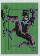 2025 Skybox Metal Universe Batman PMG Green 8/10 Nightwing #11 02aj