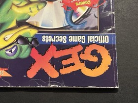 Original Gex Strategy Guidebook Prima Sega Saturn PS1 3DO Official Game Secrets