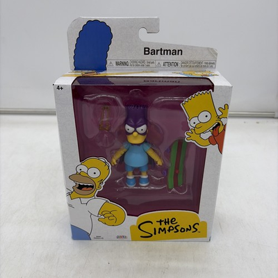 #ad Bartman The Simpsons 5quot; Scale Action Figure Jakks Pacific Kids Toy 2024 NIB $12.60