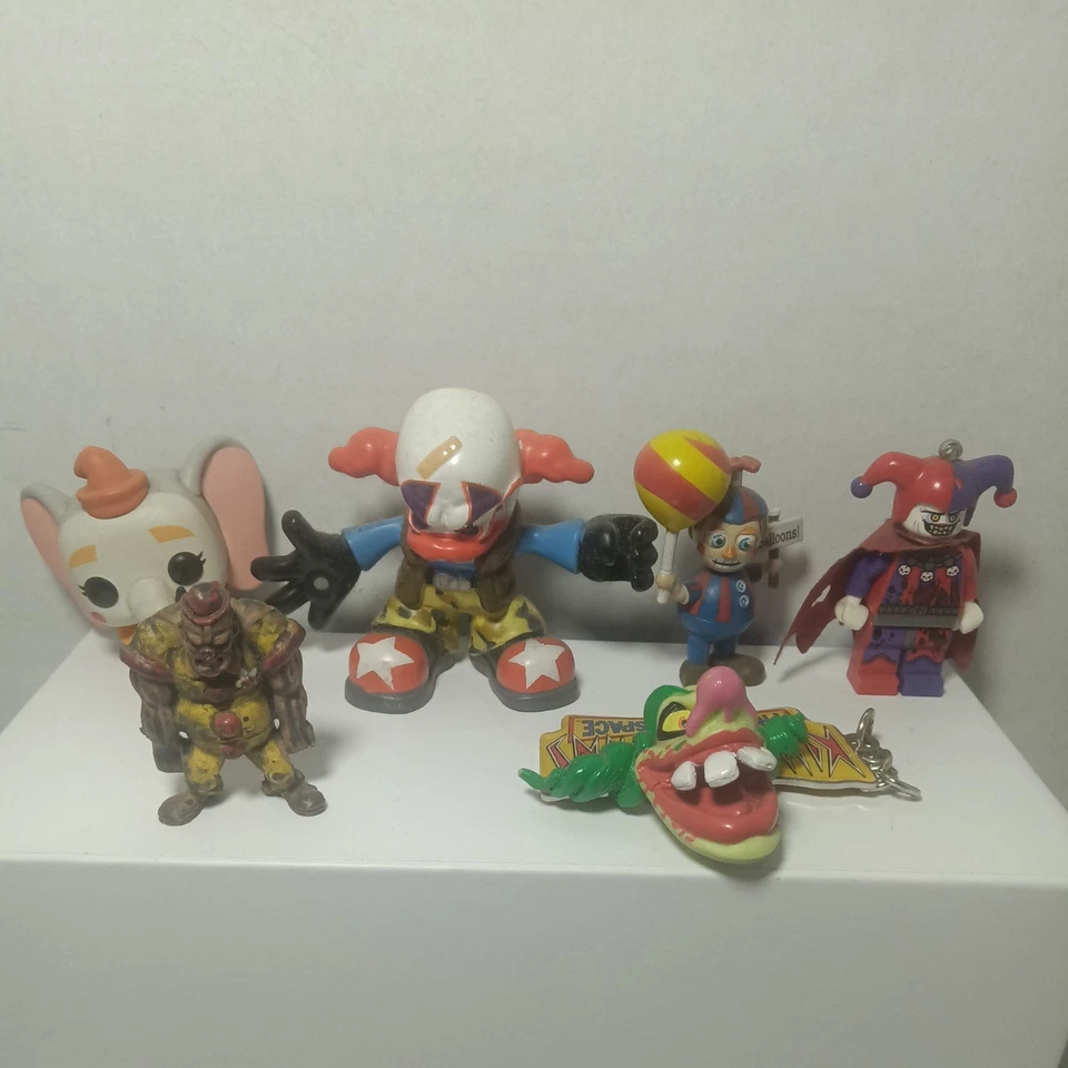 ¡HORROR Lot! Joker, KKFOS, Dumbo, FNAF, LEGO, Pennywise, LOTE DE PAYASOS DE 13 HORROR Foto 3 de 4