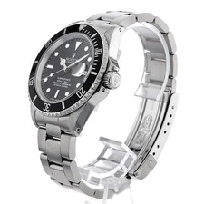 ROLEX SUBMARINER Date 16610 black R Number second hand mens 2
