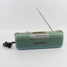 Sharp QT-50 Vintage Portable Stereo Radio Cassette Recorder Boombox