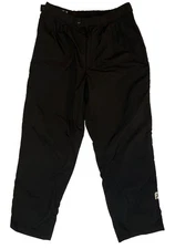 FootJoy DryJoys Performance Golf Rain Pants Black Waterproof Men’s Size Large