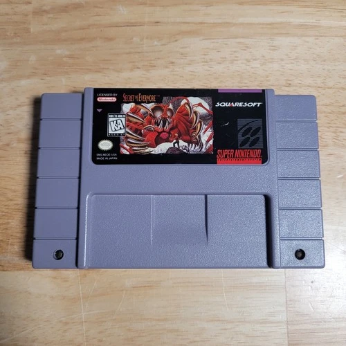Secret of Evermore SNES Super Nintendo Entertainment System, 1995 - Tested