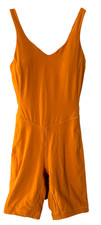 Lululemon Bodysuit Align Womens Size 4 Autumn Orange 8" Inseam