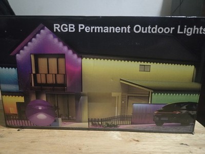 150Ft Permanent Outdoor Lights for House Smart RGB Christmas Lights