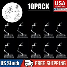 HG144 Adjustable Action Figure Display Holder Base Doll Model Support Stand 10PC