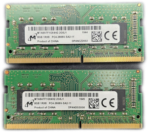 MICRON 16GB PC4 2666 SO-DIMM LAPTOP RAM (2x8GB) | eBay