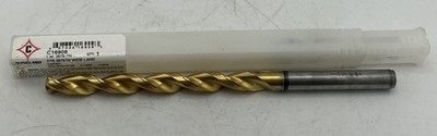 CLEVELAND Taper Length Drill Bit: 7/16'', 135° Split Point