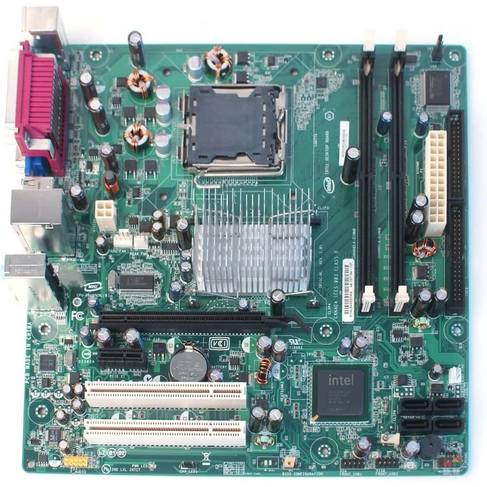 Placa Base INTEL D945GCNL LGA 775 LGA775 2X DDR2 MICRO-ATX RS232 LPT SERIAL - Imagen 4 de 4