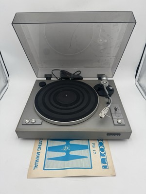 Vintage Scott PS-17 Belt Drive Turntable Record Player - FOR PARTS - READ