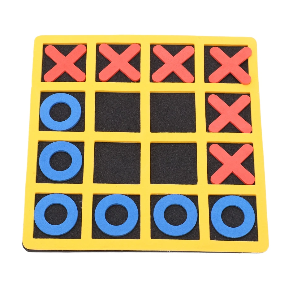 Tictactoe Game And Safe EVA Mini Tictactoe XO Shape Chess Game Educational Toy - Image 2 of 4