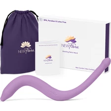 NewFlora Vibrating Pelvic Wand Perineal Massage Wand Trigger Point Release