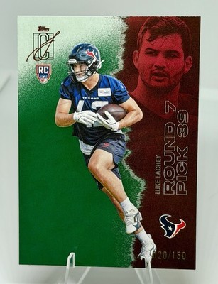 Luke Lachey Rookie #187 2025 Topps Signature Class /150 Houston Texans Football