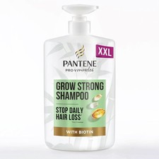 Pantene Grow Strong Shampoo with Biotin & Protein Strengthener 1L XXL pump 8.14 per litre