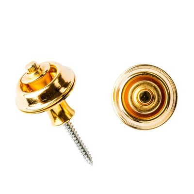 Dunlop Original Design Straplock Set, Gold