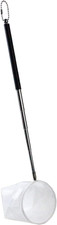 Small Fish Tank Shrimp Net, Aquarium Debris Cleaning Tools, with Extendable Hand